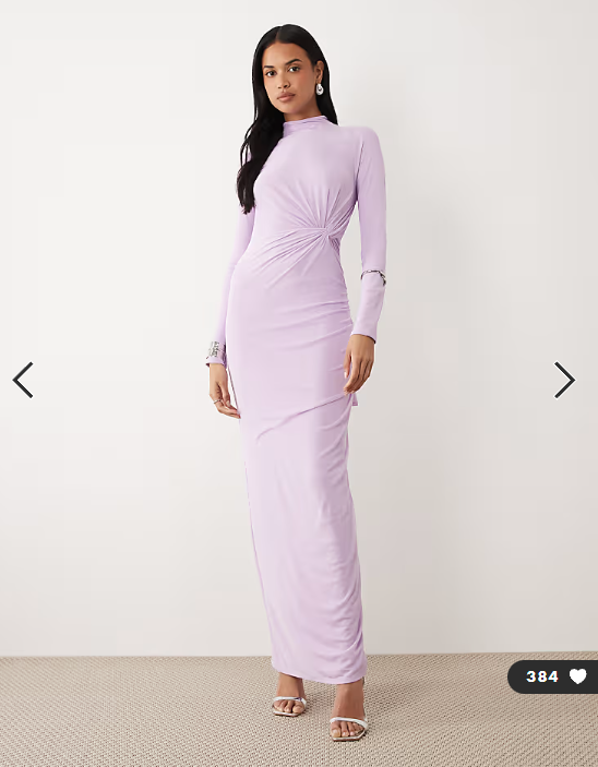 asos design mesh twist bust detail halter maxi dress long sleeve in li – DEXISTREND Tiered Tulle Maxi Dress back neck for an StyleCode: 3094075171088 Style:EE02223DG