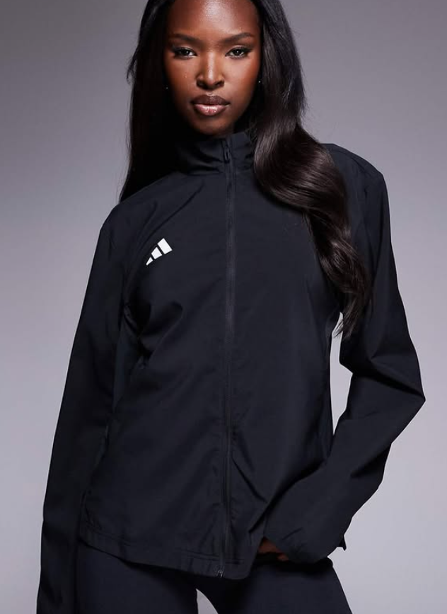 Adidas - running Adizero jacket in black