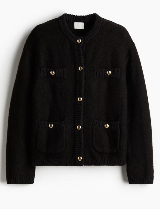 H&M - POCKET-DETAIL CARDIGAN