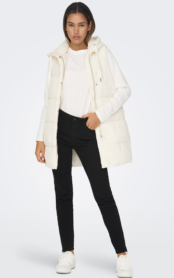 ONLY ASTA PUFFER WAISTCOAT