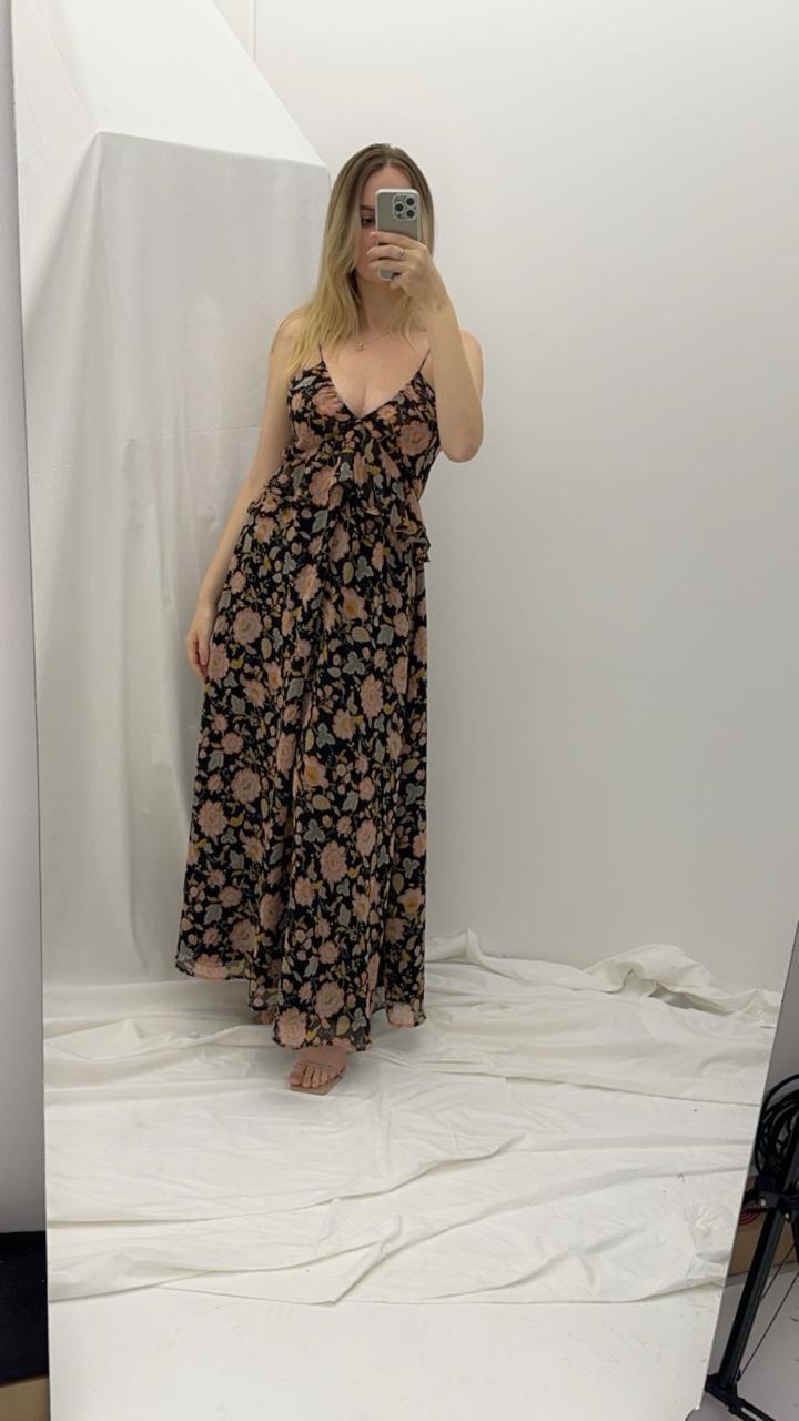 Zoe Maxi Flown Dress