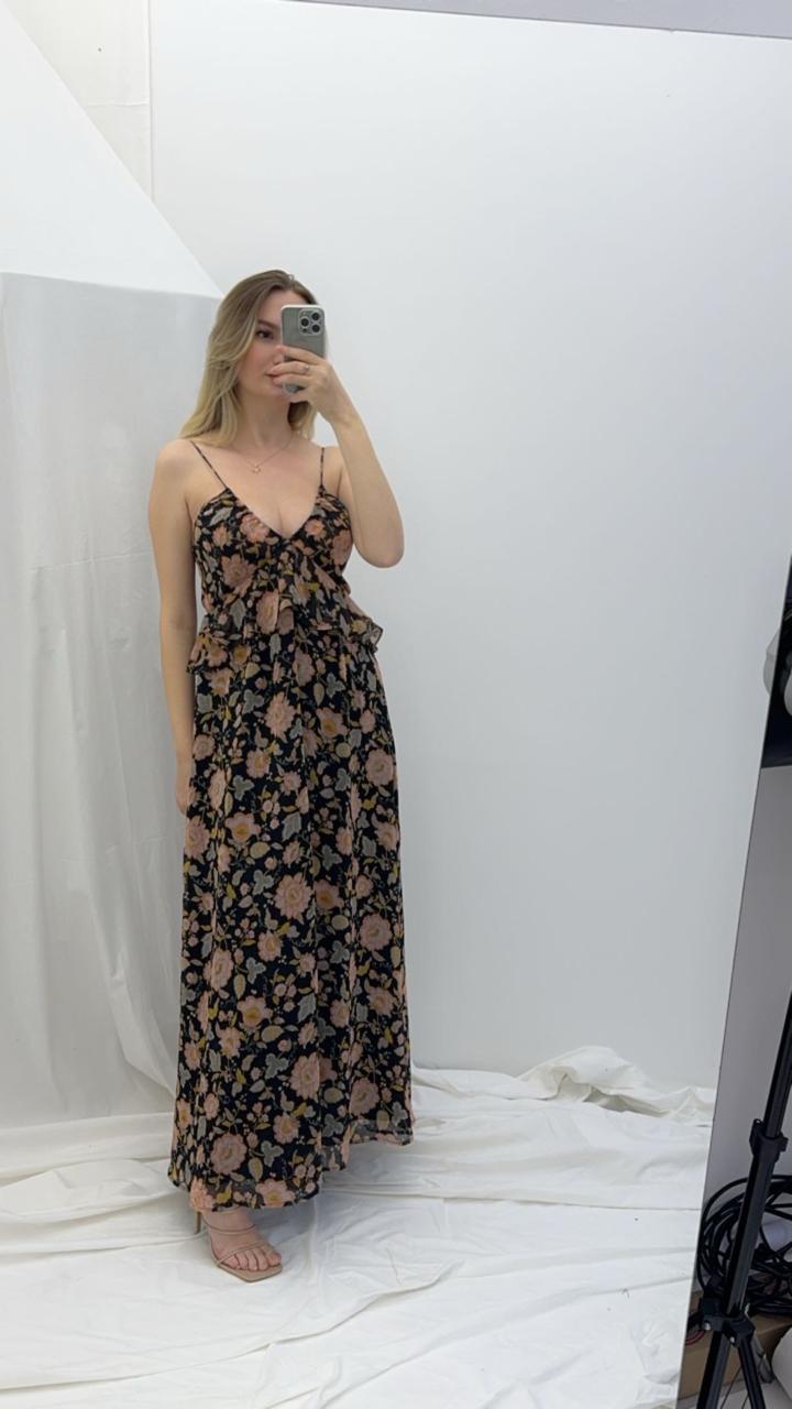 Zoe Maxi Flown Dress