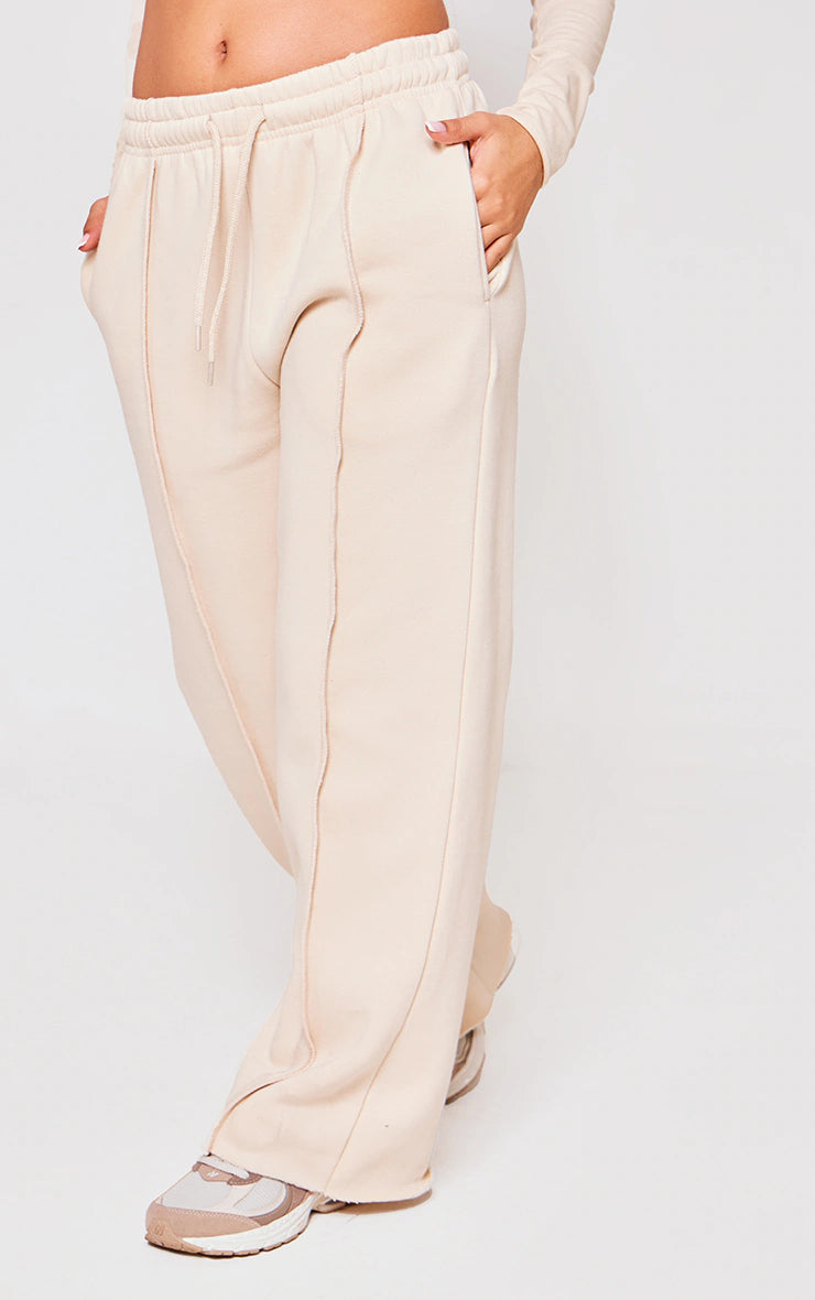 PETITE STONE SEAM DETAIL SWEATPANTS