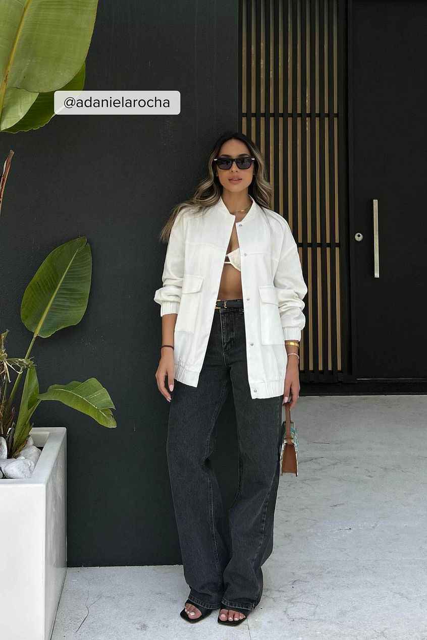 Na-kd - Straight Mid Waist Jeans