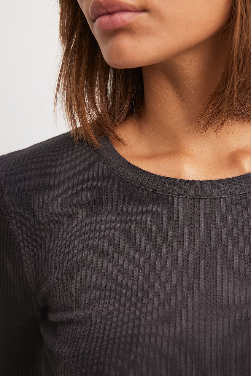 Na-kd - Acid Wash Rib Top