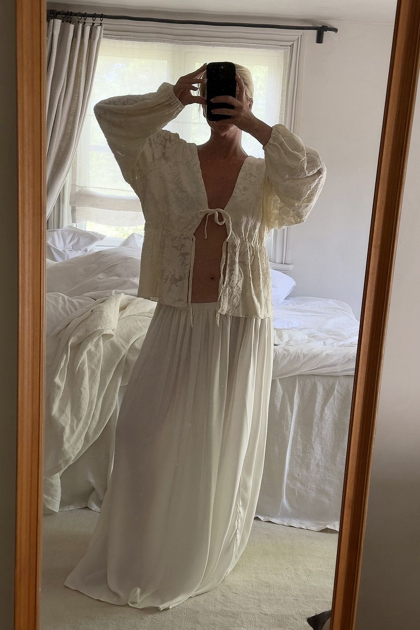 Na-kd Flowy Maxi Skirt