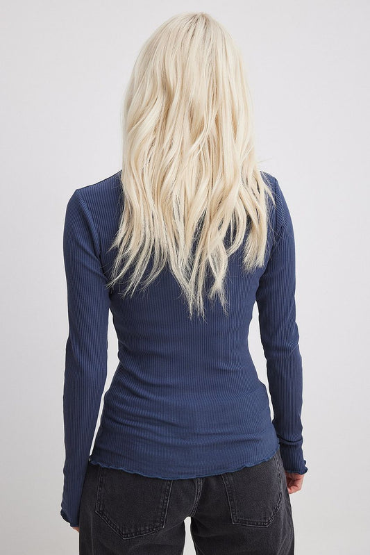 Babylock Ribbed Long Sleeve Top