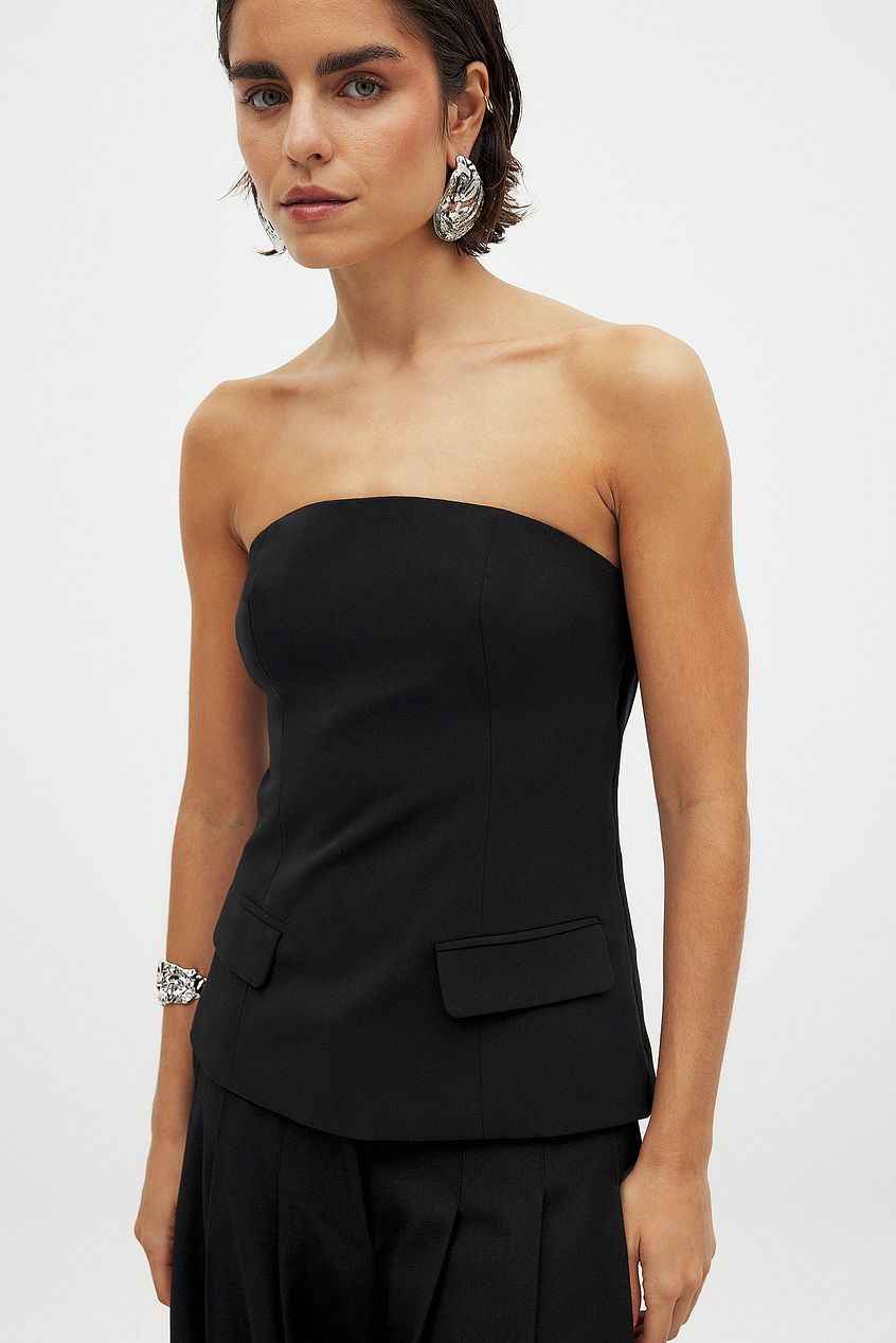 Na-kd Bandeau Corset Top