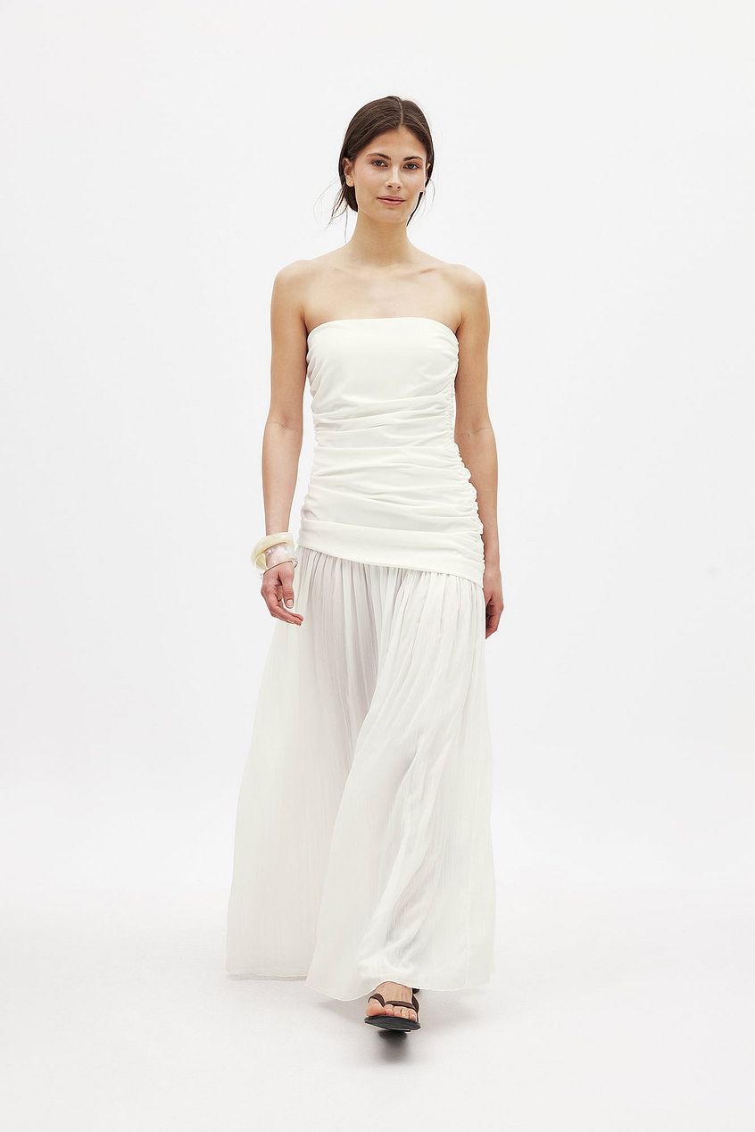 Na-kd Bandeau Maxi Dress