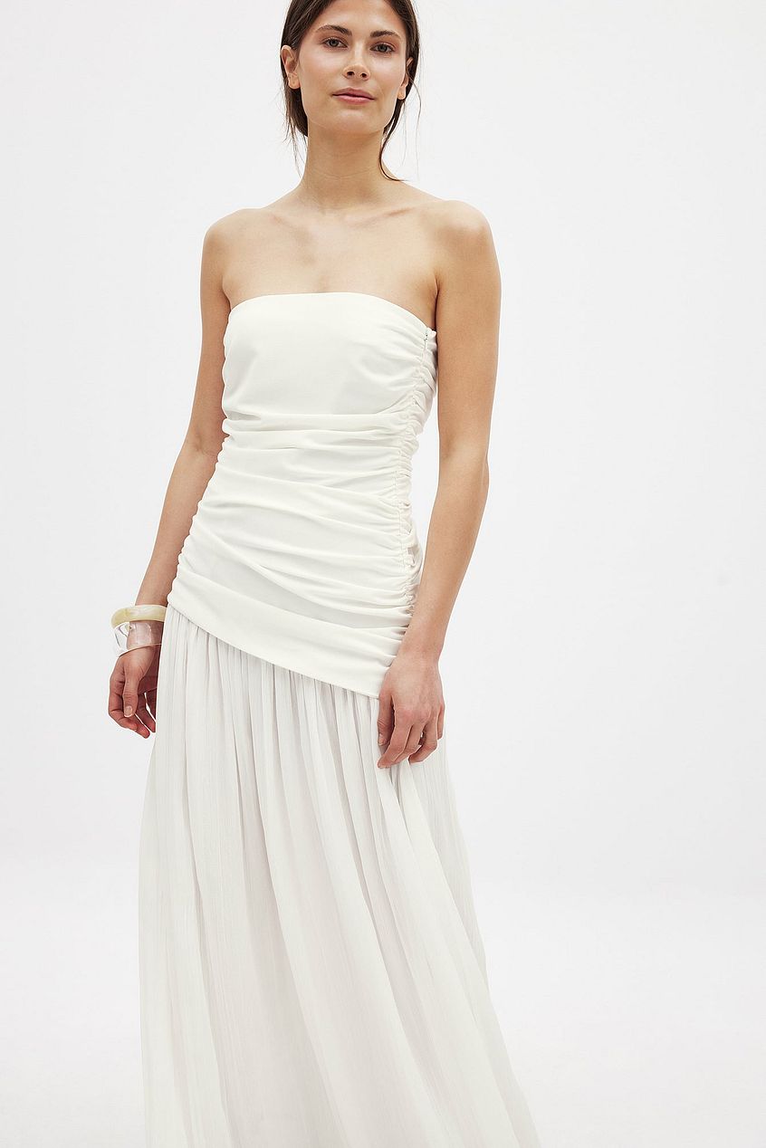 Na-kd Bandeau Maxi Dress
