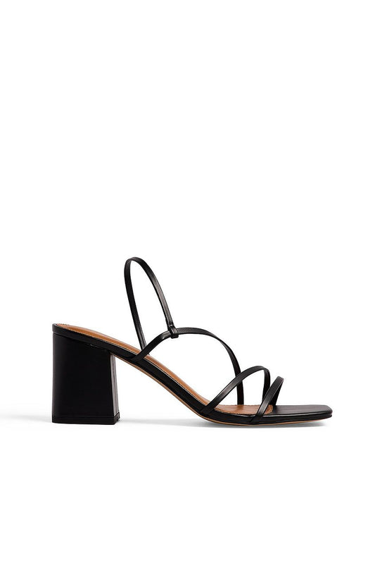 Basic Strappy Block Heels