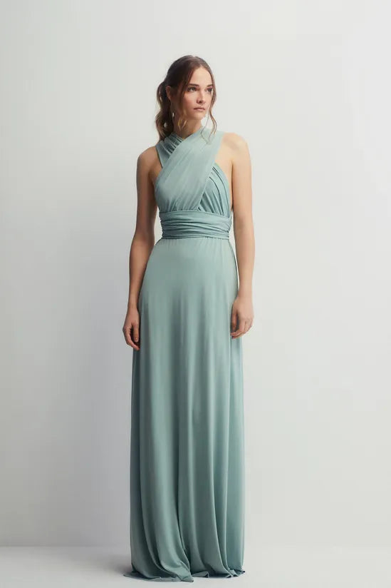 Multiway Slinky Jersey Bridesmaids Maxi Dress