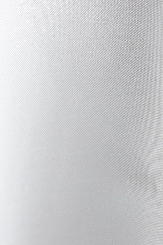 Corsage Detail Twill Wedding Dress