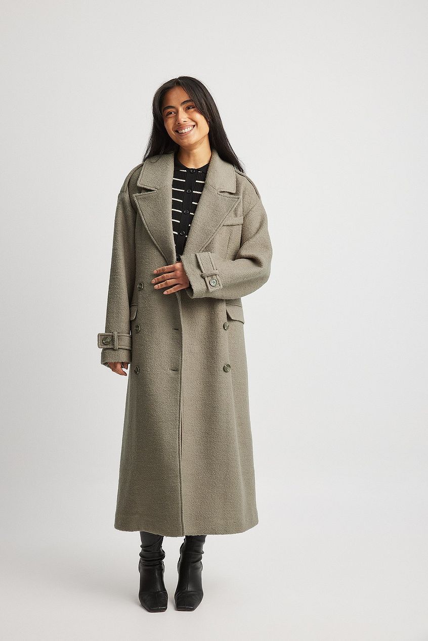 Belted Structured Coat