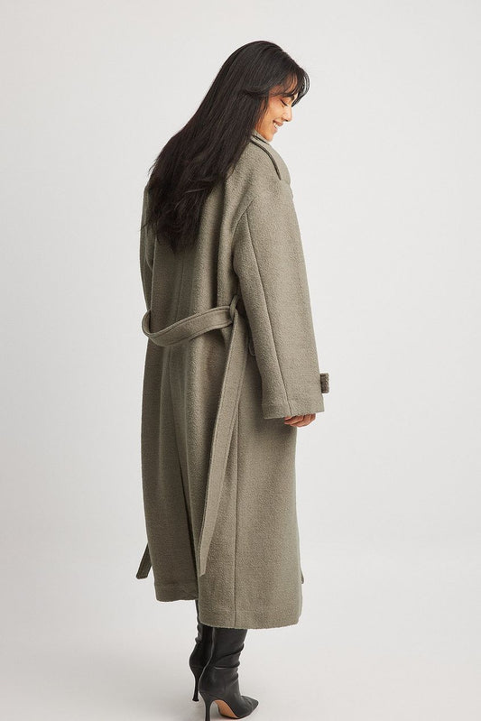 Belted Structured Coat
