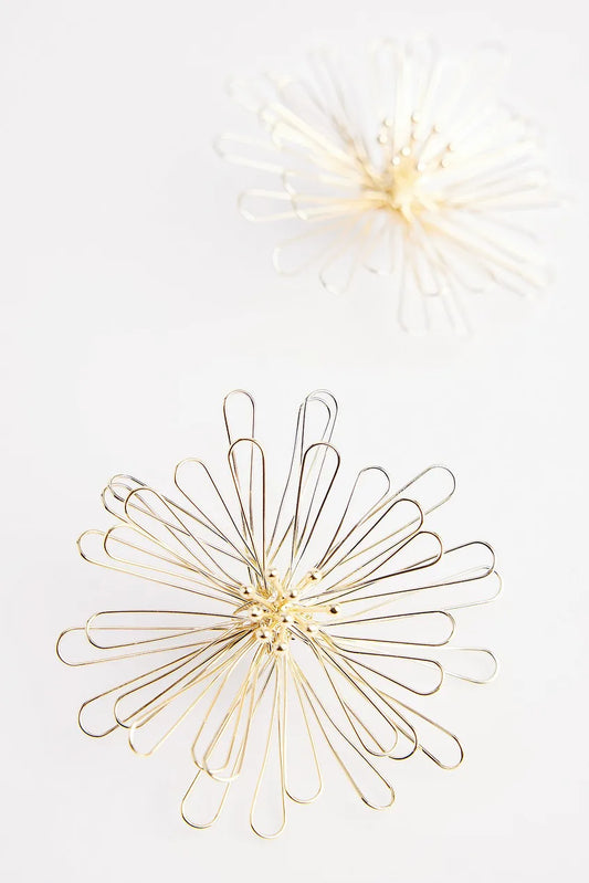 Big Flower Earring