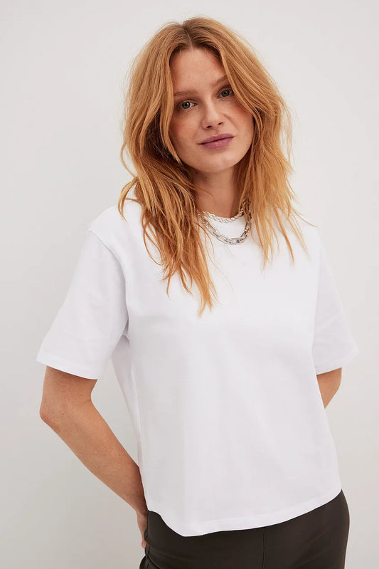 Boxy Heavy T-Shirt White