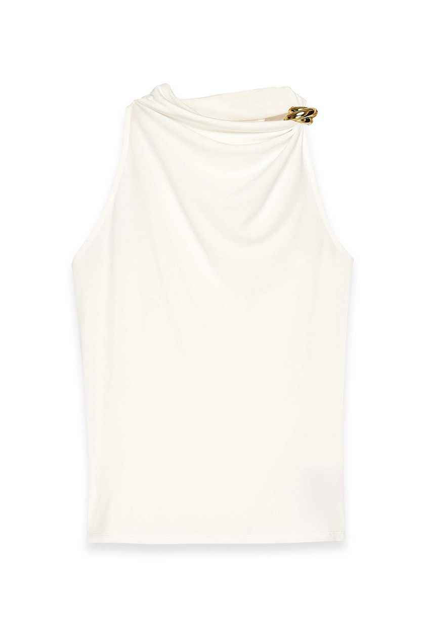 Na-kd Buckle Detail Top