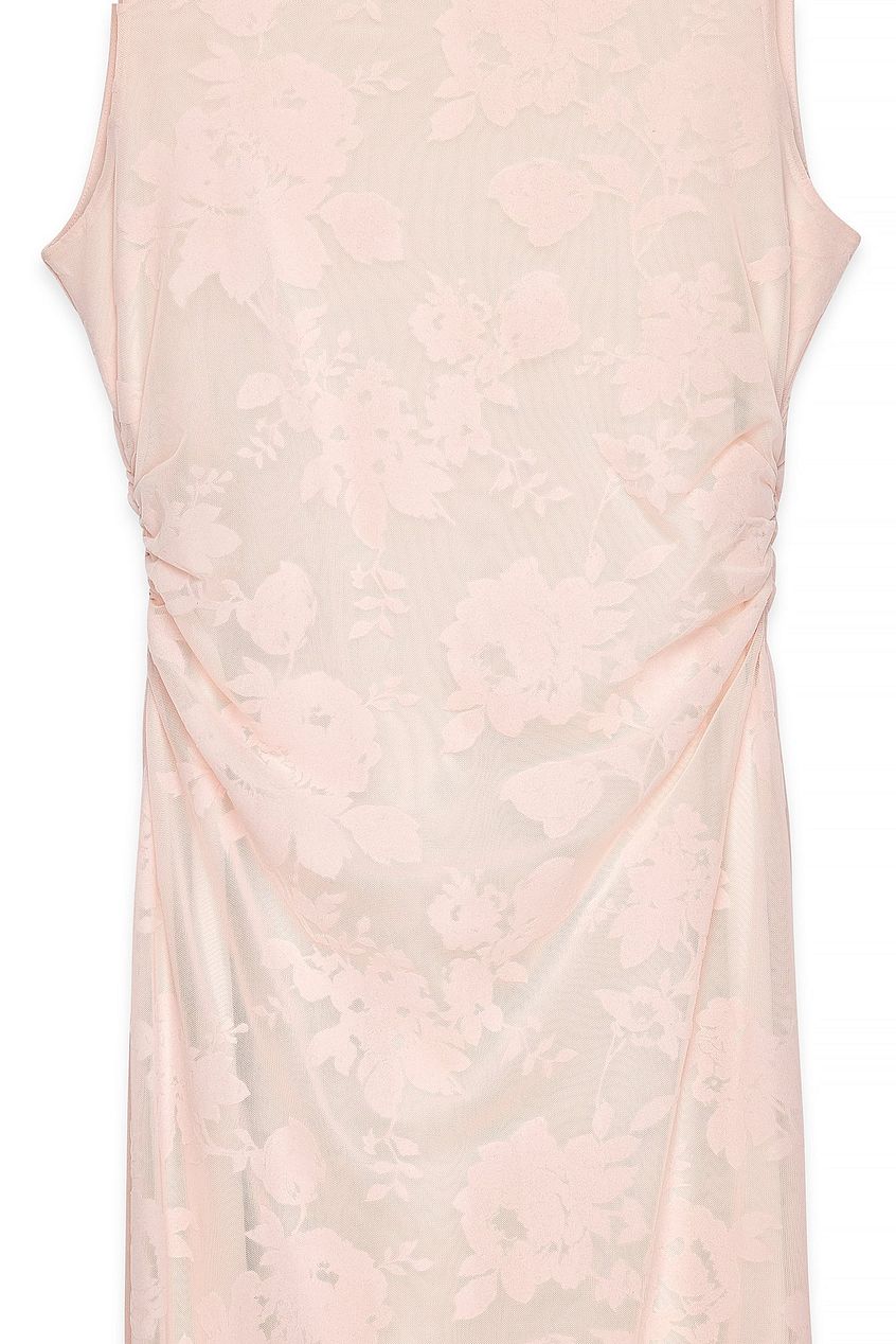 Na-kd Burn Out Midi Dress
