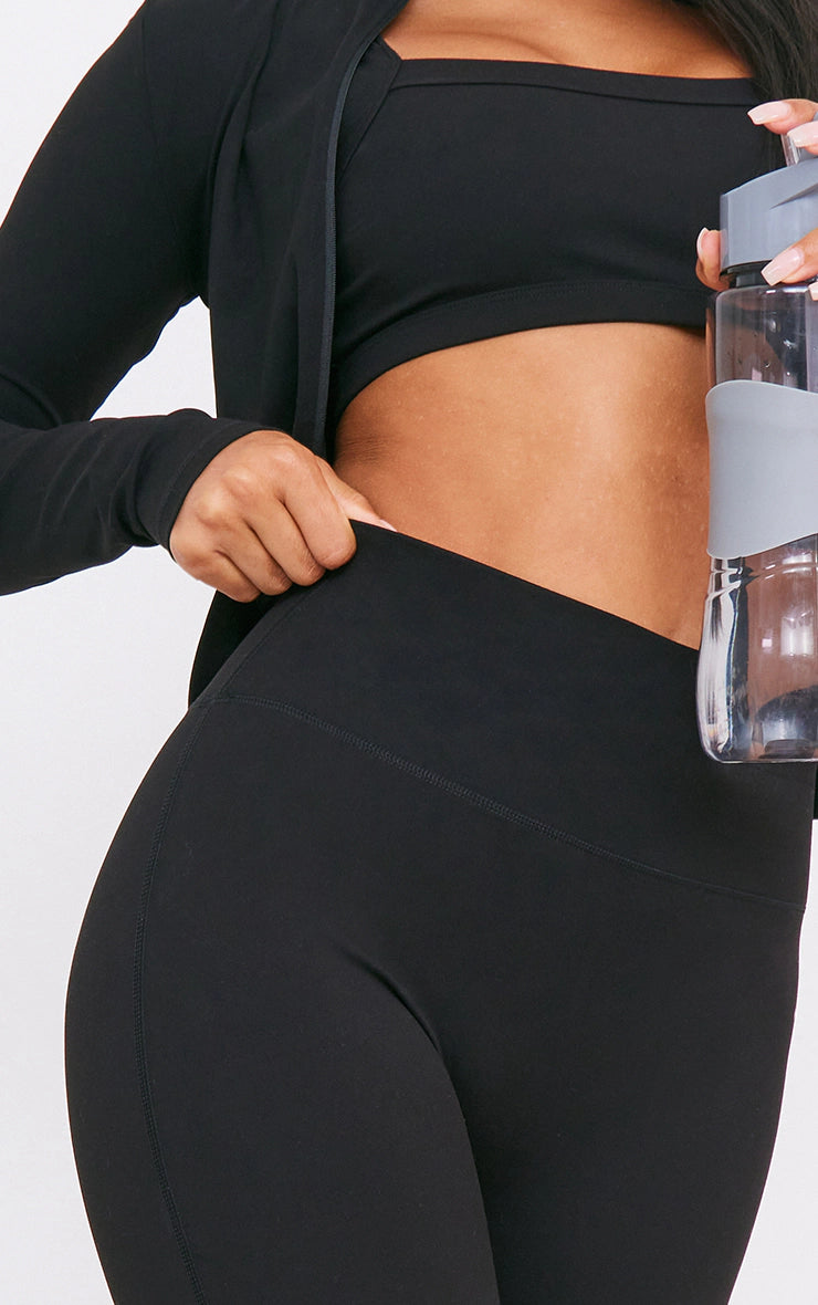 Black Sculpt High Waist Gym Leggings