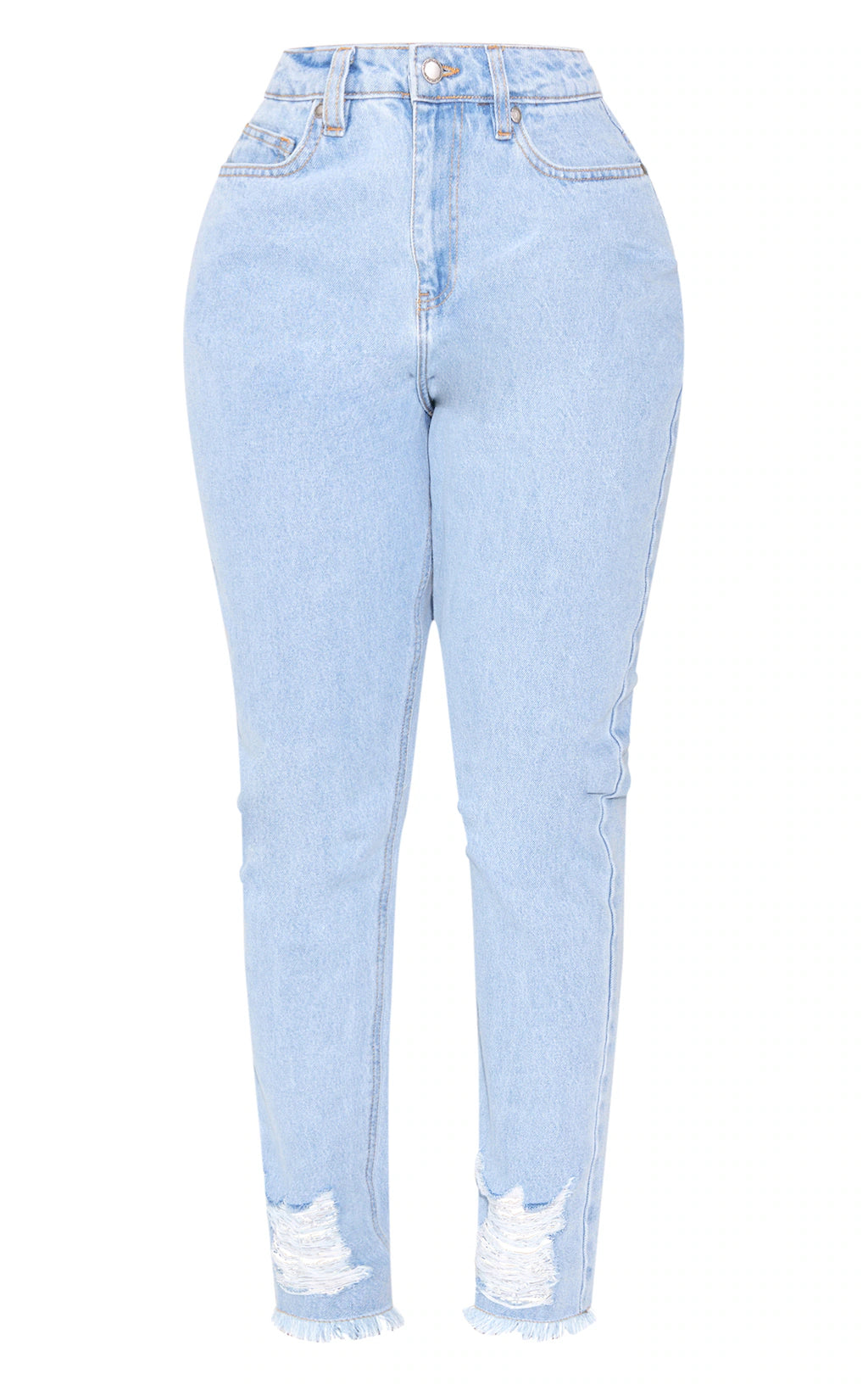 Shape Vintage Ripped Straight Leg Jeans