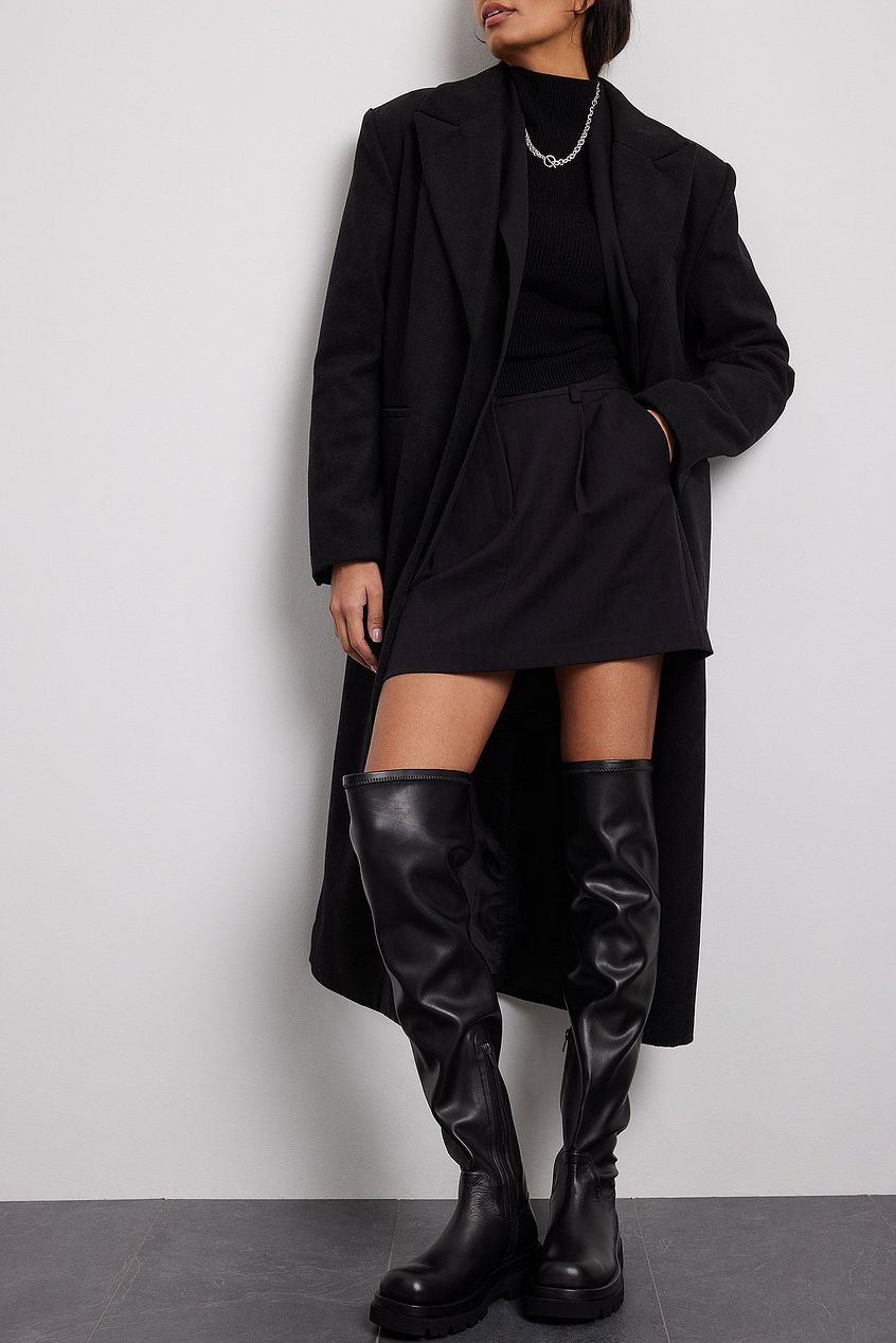 Chunky Overknee Boots