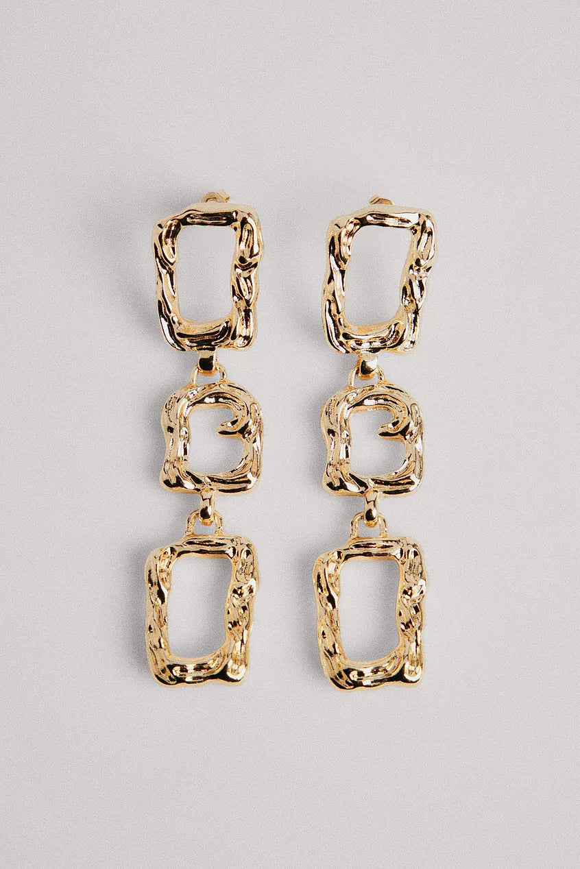 Chunky Square Earrings