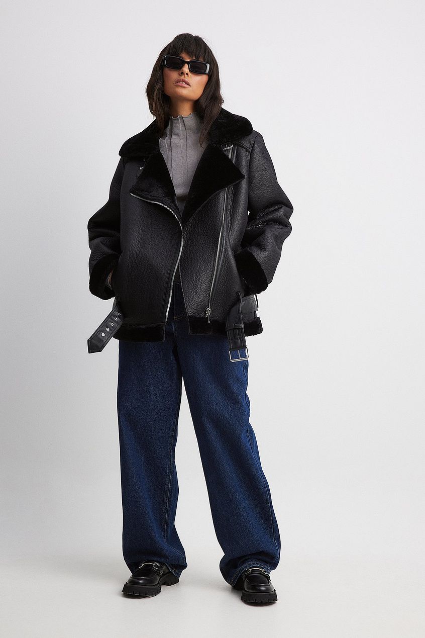 Classic Bonded Aviator Jacket