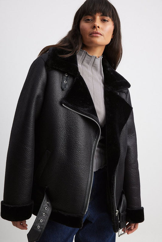 Classic Bonded Aviator Jacket