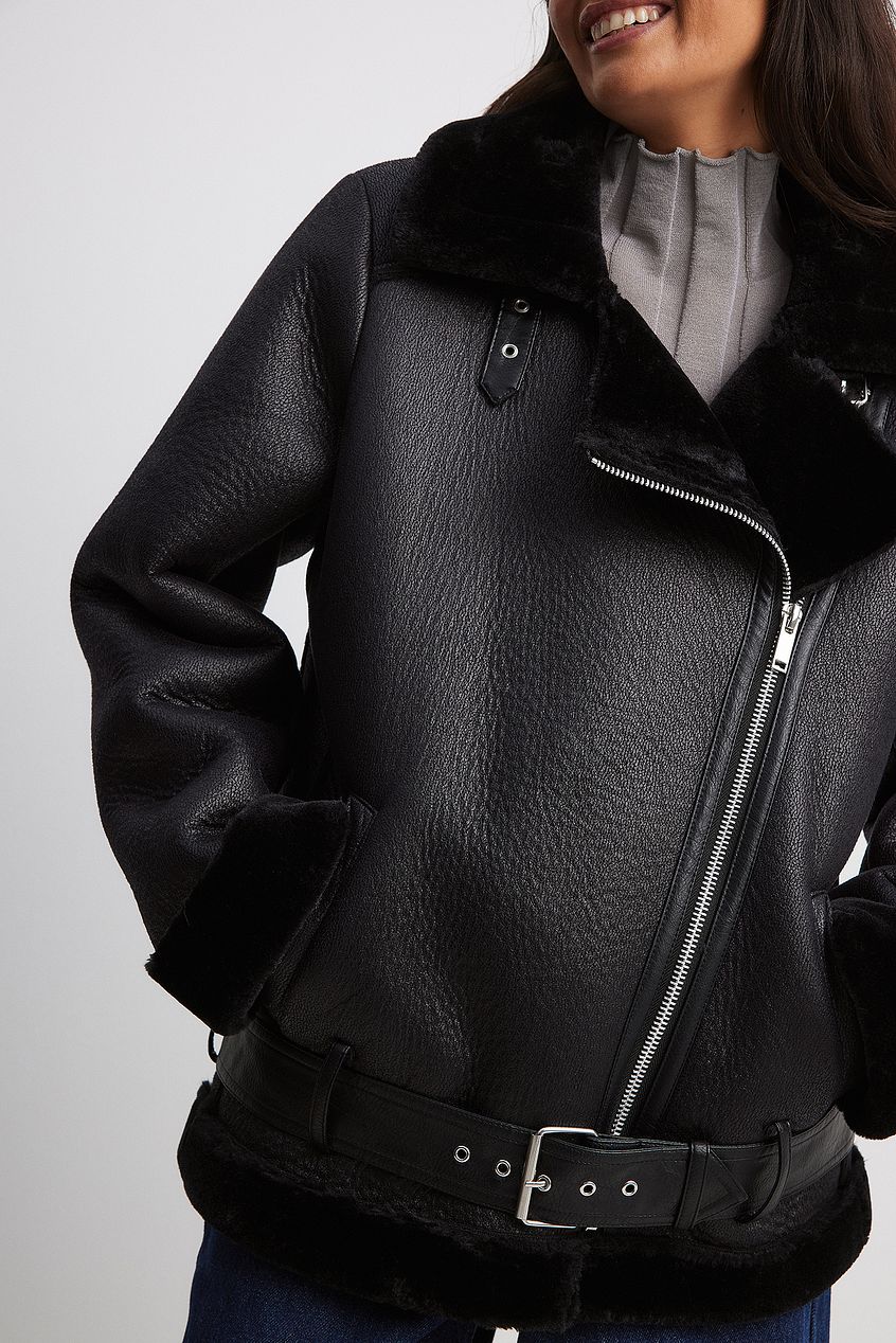 Classic Bonded Aviator Jacket