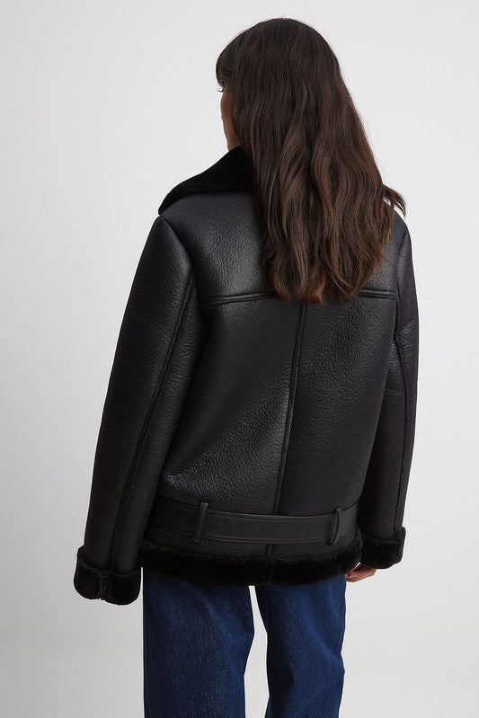 Classic Bonded Aviator Jacket