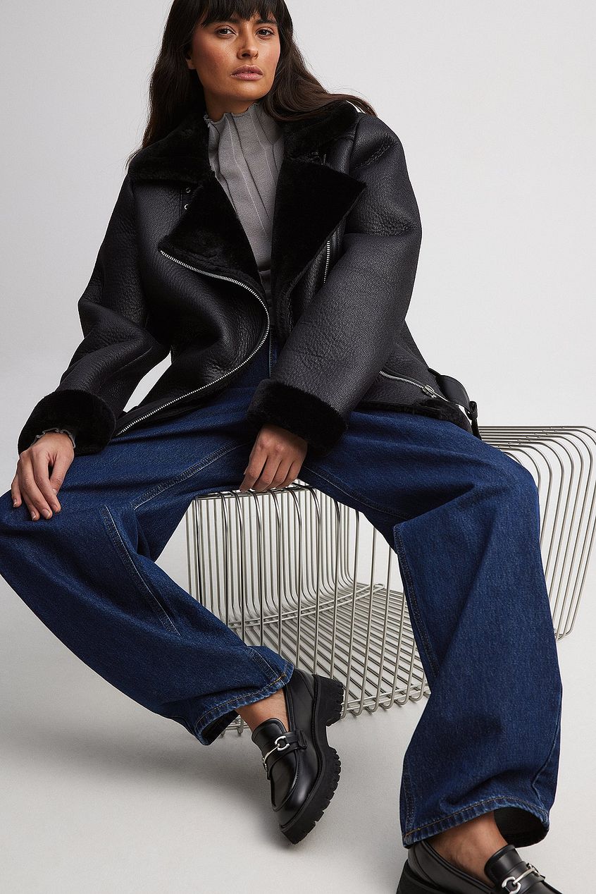 Classic Bonded Aviator Jacket