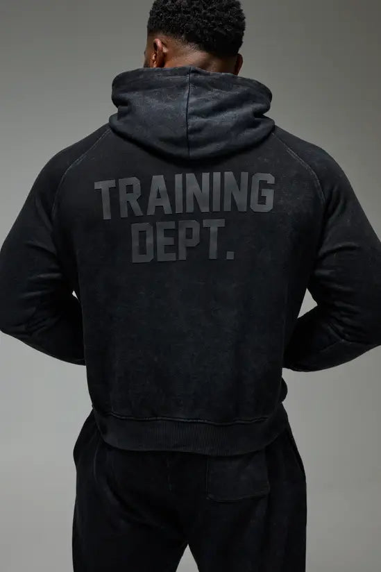 Training Dept Boxy Washed Hoodie