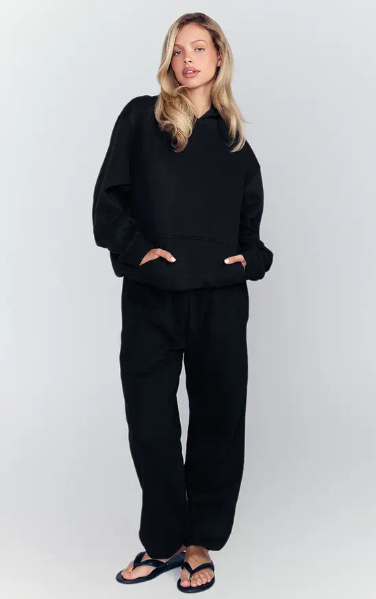 Plt - Black Pullover Sweat Hoodie