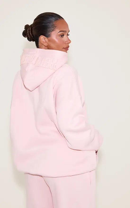 Shape PRETTYLITTLETHING Pink Hoodie