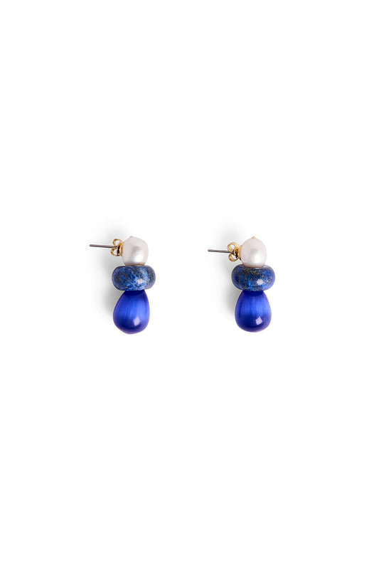 Small Stone Earrings