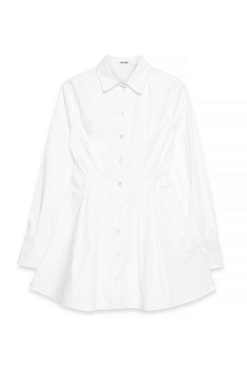Na-kd - Cotton Mini Shirt Dress