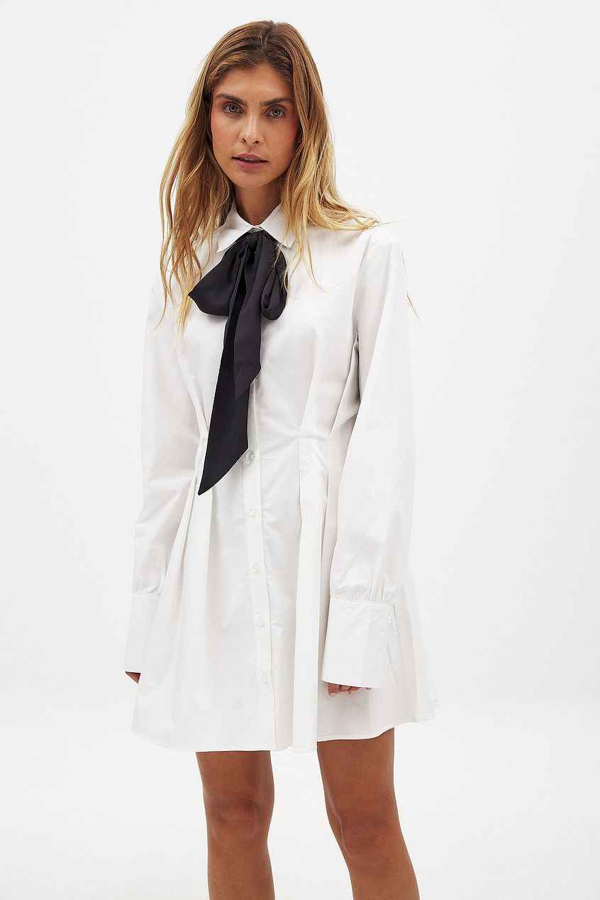 Na-kd - Cotton Mini Shirt Dress