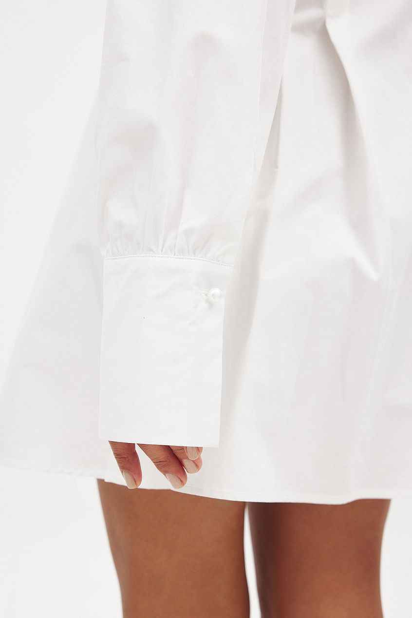 Na-kd - Cotton Mini Shirt Dress