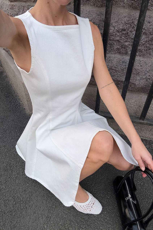 Na-kd Denim Mini Dress