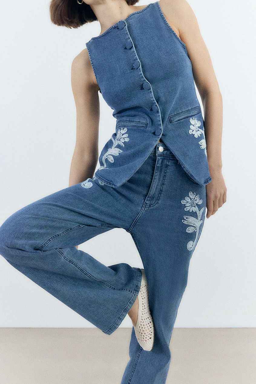 Na-kd Denim Piping Detail Jeans