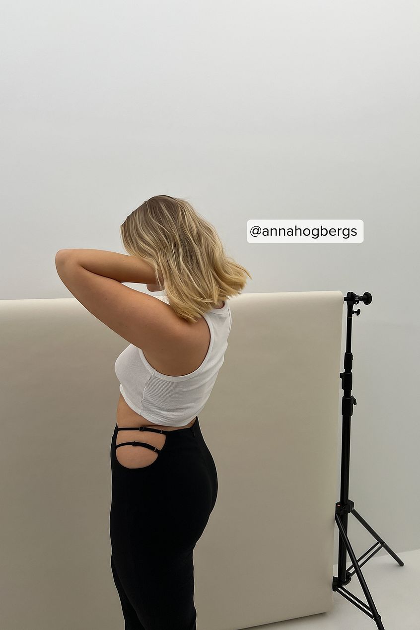 Dramatic Cut Out Pants