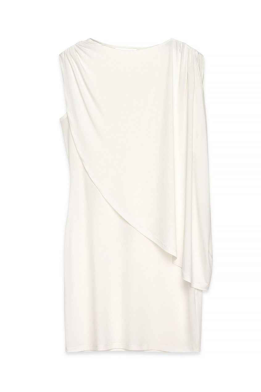Na-kd Draped Mini Cape Dress