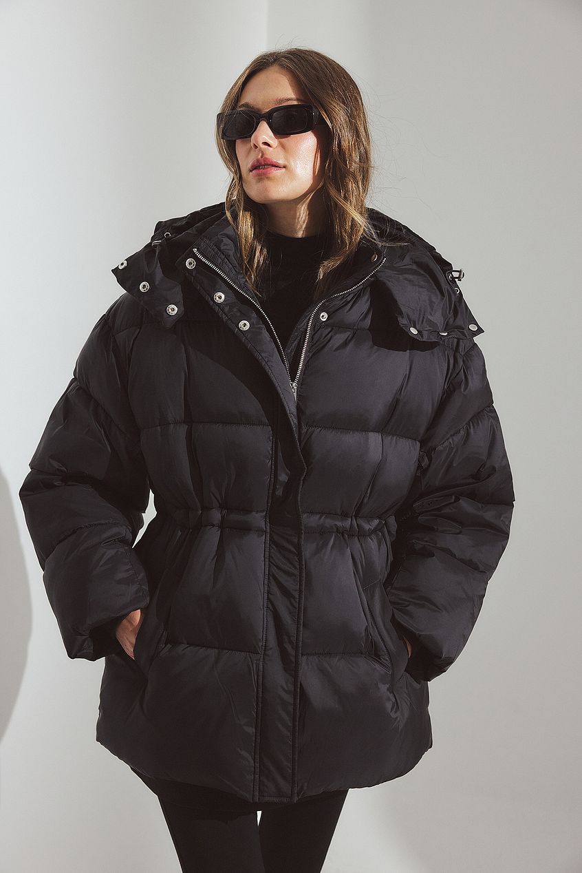 Drawstring Padded Jacket nakd