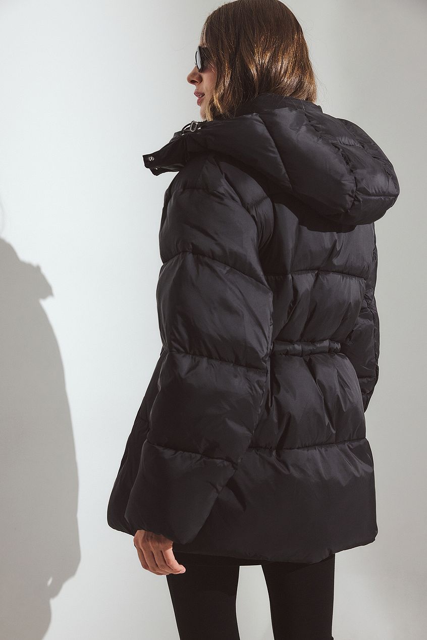 Drawstring Padded Jacket nakd