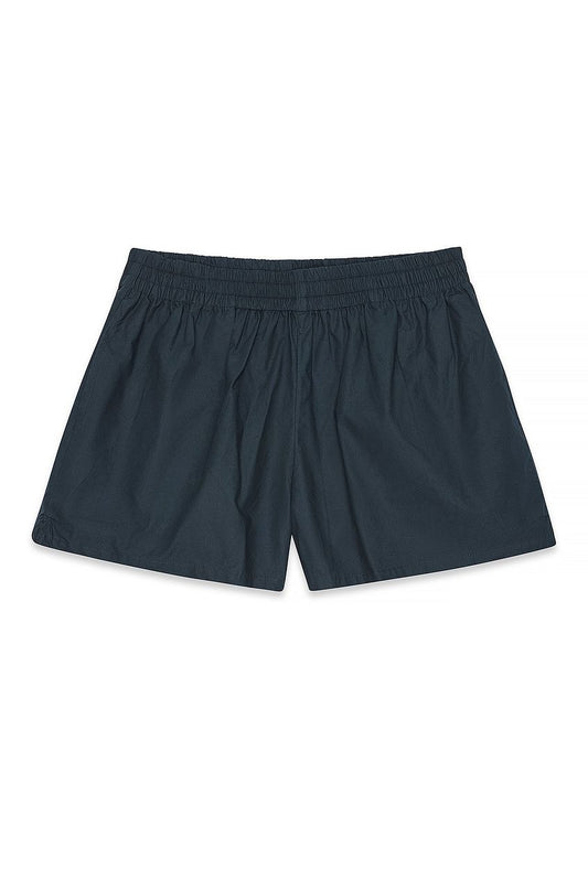 Elastic Waist Cotton Shorts