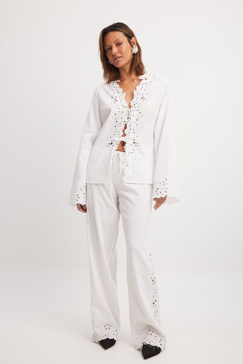 Embroidery Pants