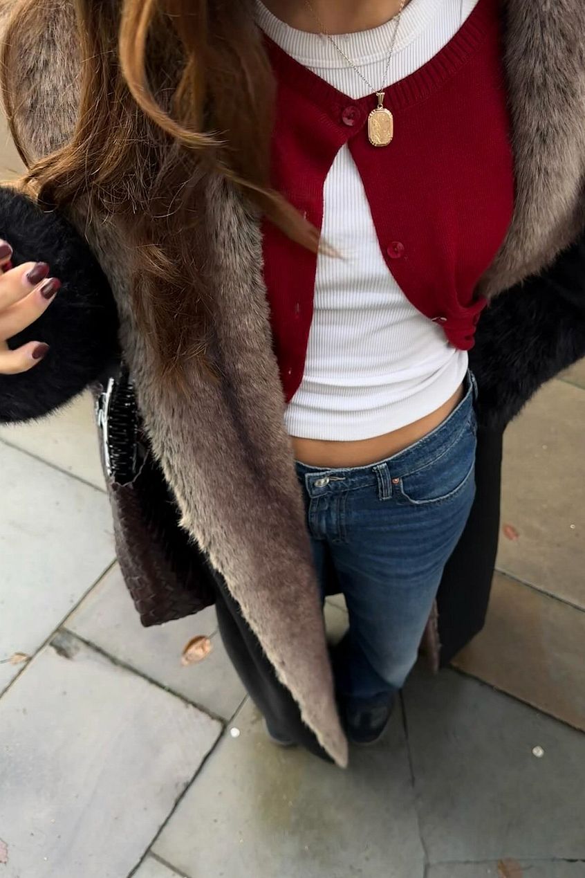 Faux Fur Long Coat