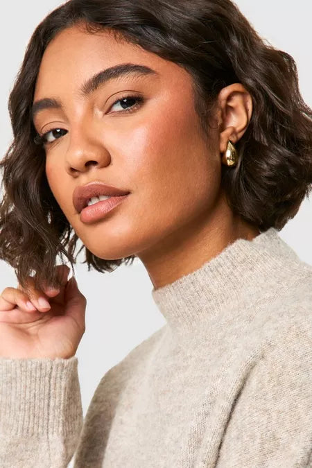 Oversized Chunky Hoop Earrings