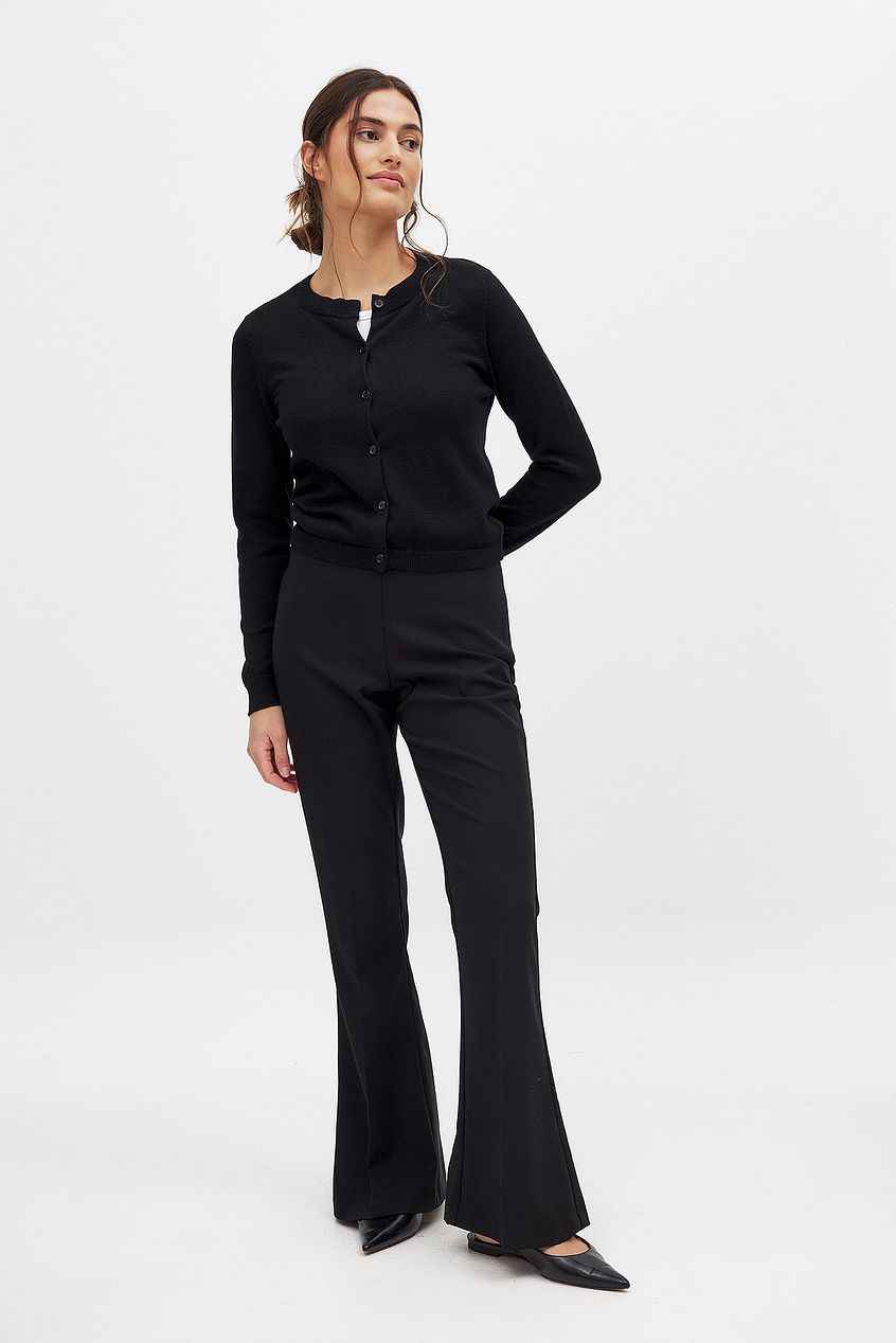 H&M - Flared Low Waist Pants